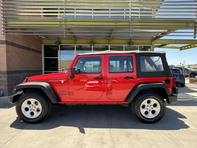 used 2015 Jeep Wrangler Unlimited car, priced at $21,977