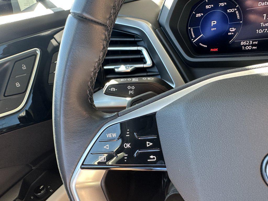 used 2024 Audi Q4 e-tron car, priced at $30,477