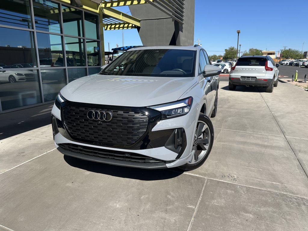 used 2024 Audi Q4 e-tron car, priced at $30,477