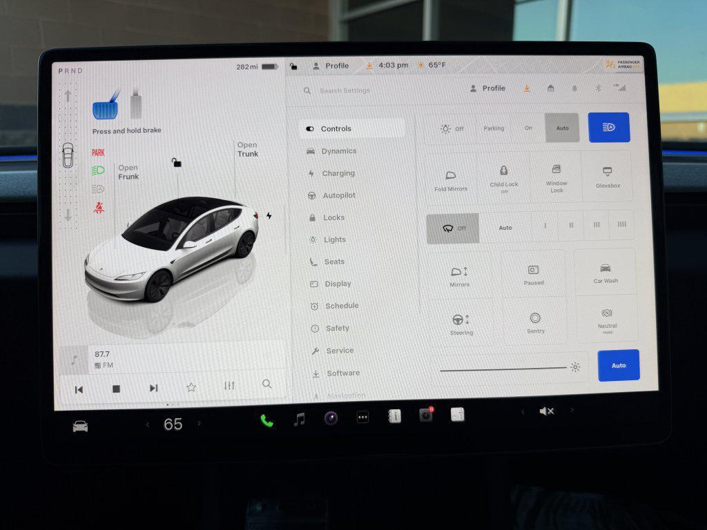 used 2025 Tesla Model 3 car, priced at $36,977