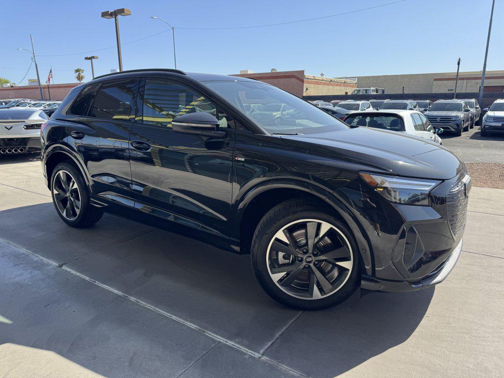 used 2024 Audi Q4 e-tron car, priced at $38,477