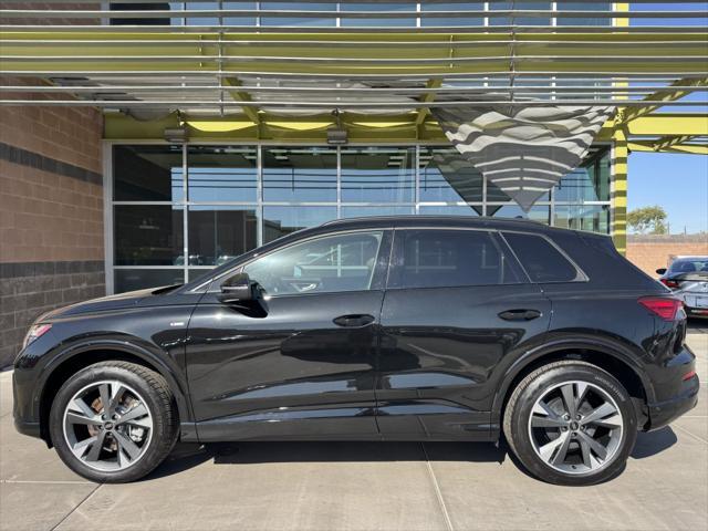 used 2024 Audi Q4 e-tron car, priced at $38,477