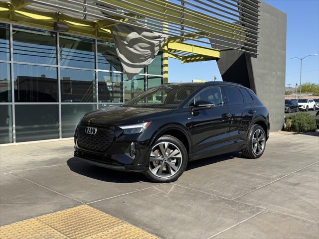 used 2024 Audi Q4 e-tron car, priced at $38,477