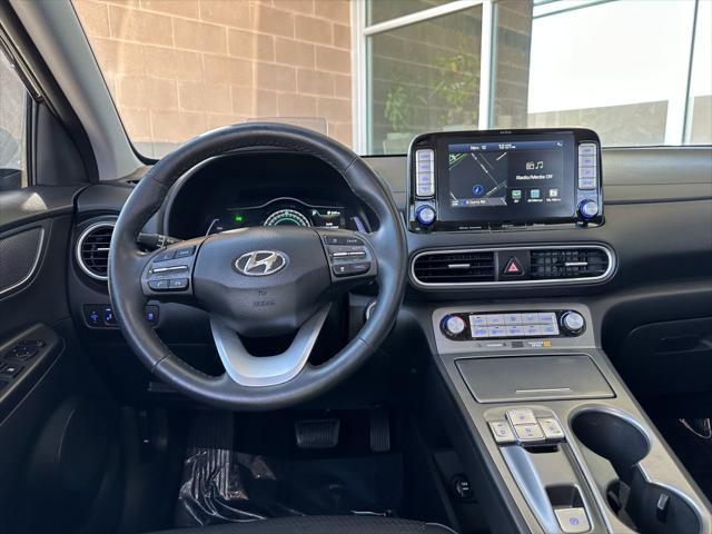used 2019 Hyundai Kona EV car, priced at $20,497