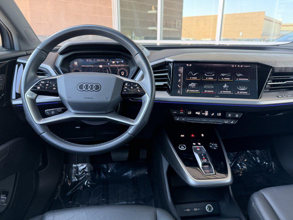 used 2023 Audi Q4 e-tron car, priced at $28,477