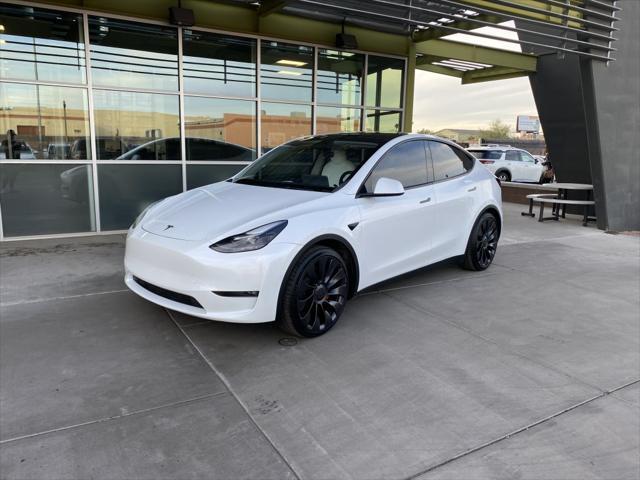 used 2022 Tesla Model Y car, priced at $32,977