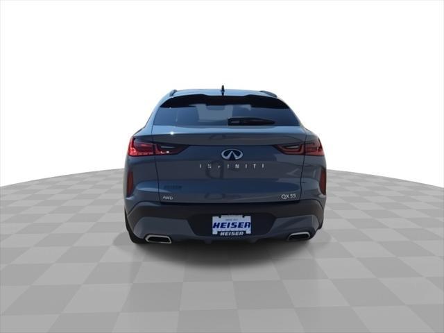 used 2022 INFINITI QX55 car, priced at $35,879