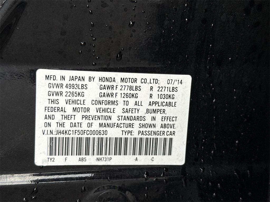 used 2015 Acura RLX car, priced at $13,237