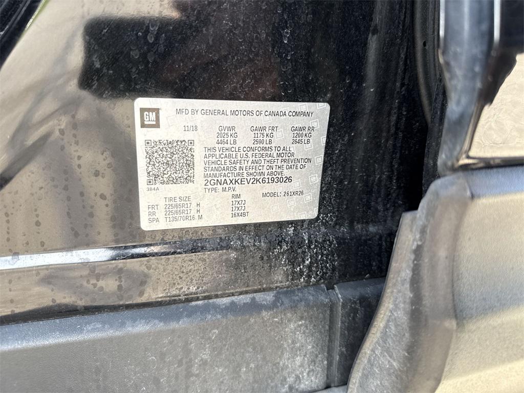 used 2019 Chevrolet Equinox car, priced at $17,394