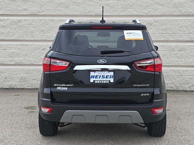 used 2021 Ford EcoSport car, priced at $18,793