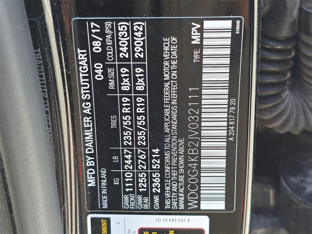 used 2018 Mercedes-Benz GLC 300 car, priced at $15,164