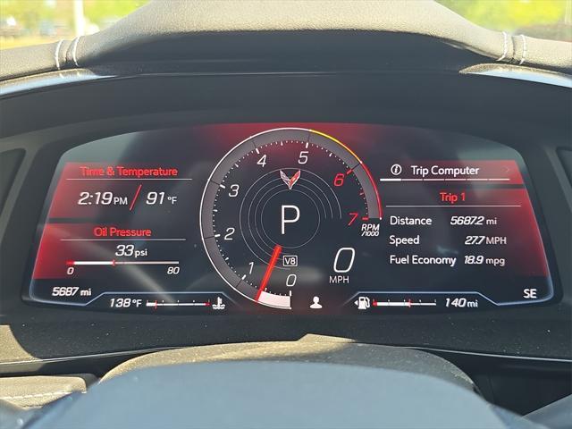 used 2024 Chevrolet Corvette car, priced at $72,882