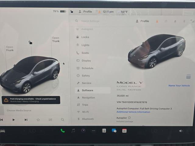 used 2023 Tesla Model Y car, priced at $31,488