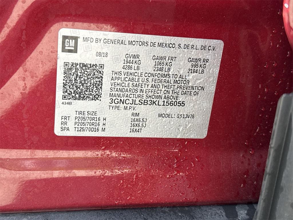 used 2019 Chevrolet Trax car, priced at $14,891