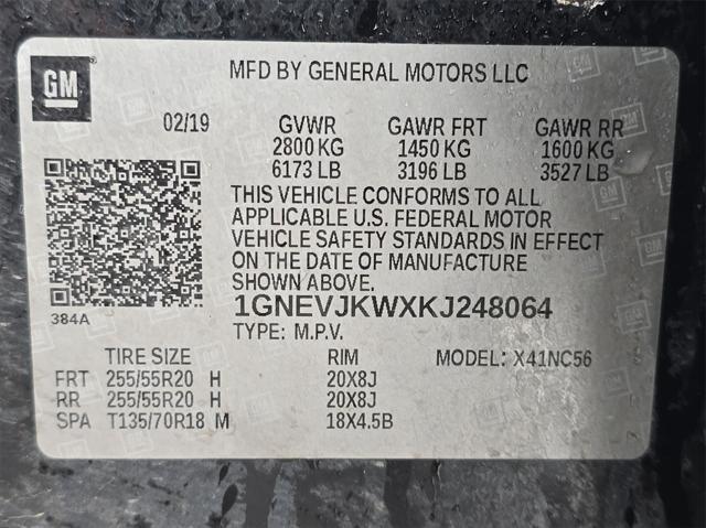 used 2019 Chevrolet Traverse car, priced at $23,630