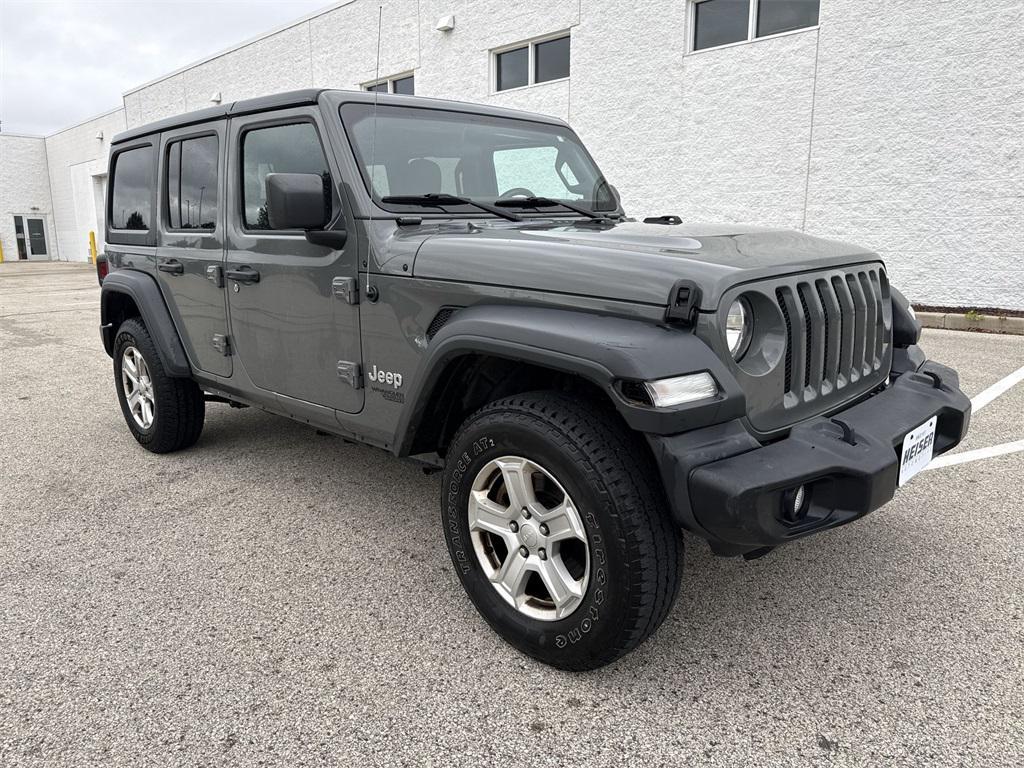 used 2019 Jeep Wrangler Unlimited car, priced at $18,978