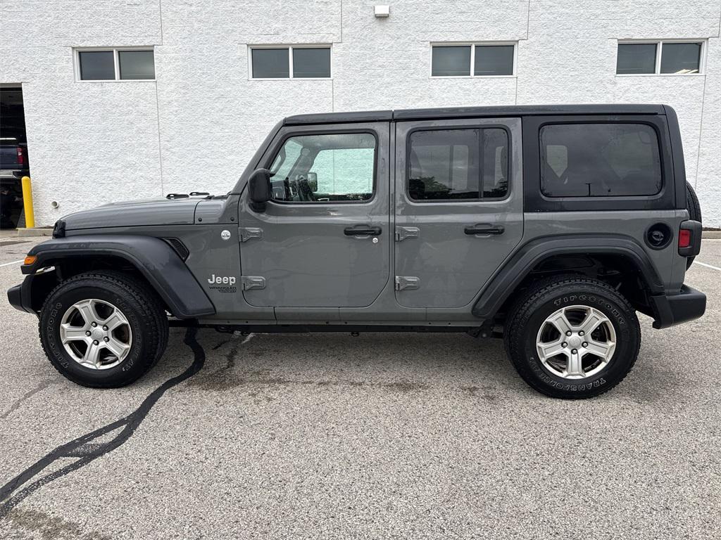 used 2019 Jeep Wrangler Unlimited car, priced at $18,978