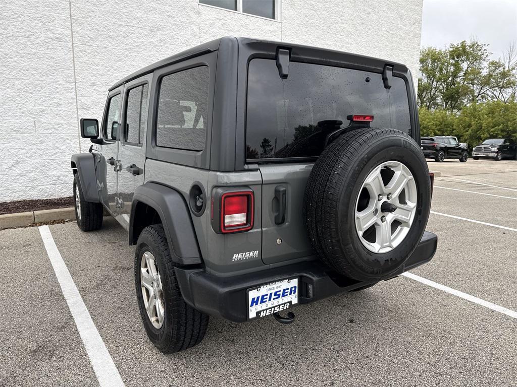 used 2019 Jeep Wrangler Unlimited car, priced at $18,978