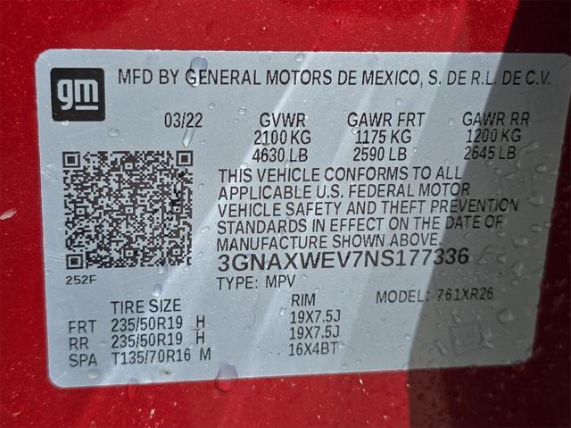 used 2022 Chevrolet Equinox car, priced at $25,819
