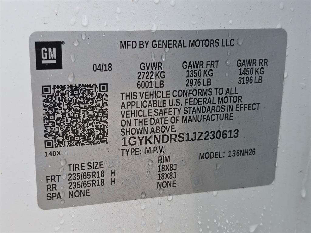 used 2018 Cadillac XT5 car, priced at $22,130