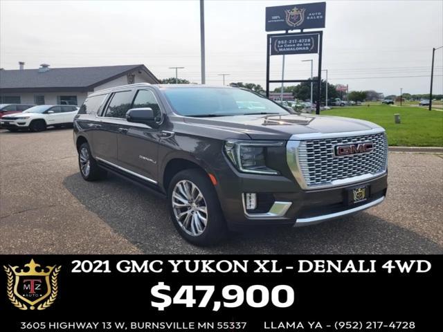 used 2021 GMC Yukon XL car, priced at $47,900