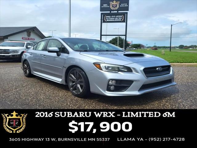 used 2016 Subaru WRX car, priced at $17,900