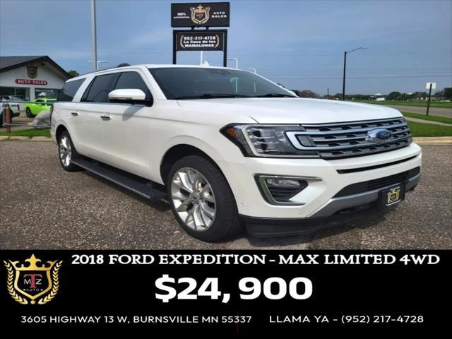 used 2018 Ford Expedition Max car, priced at $24,900