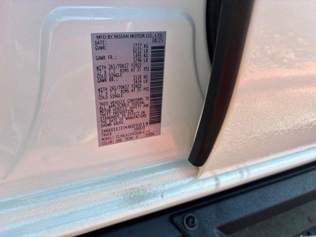 new 2026 Nissan Frontier car, priced at $38,351