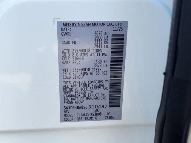 new 2025 Nissan Pathfinder car, priced at $34,491