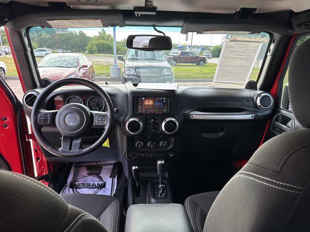 used 2014 Jeep Wrangler Unlimited car, priced at $15,999