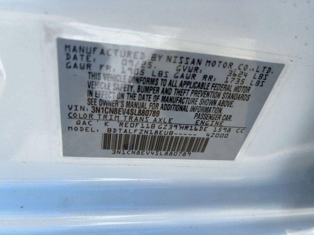 new 2025 Nissan Versa car, priced at $20,341