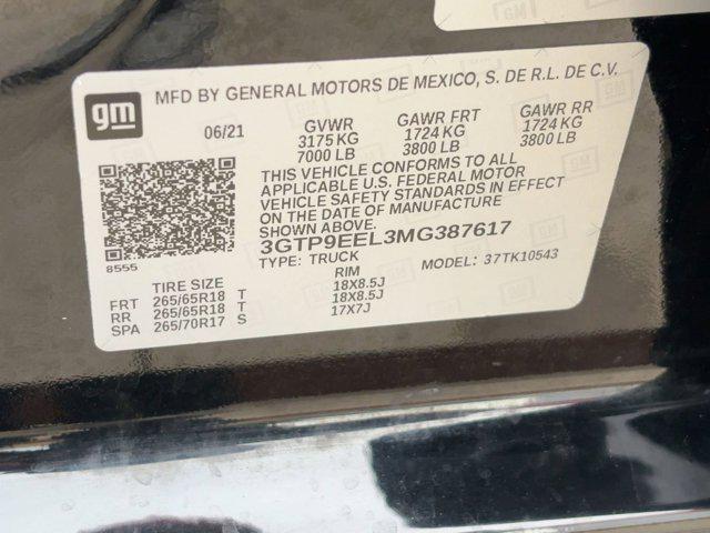 used 2021 GMC Sierra 1500 car, priced at $40,588