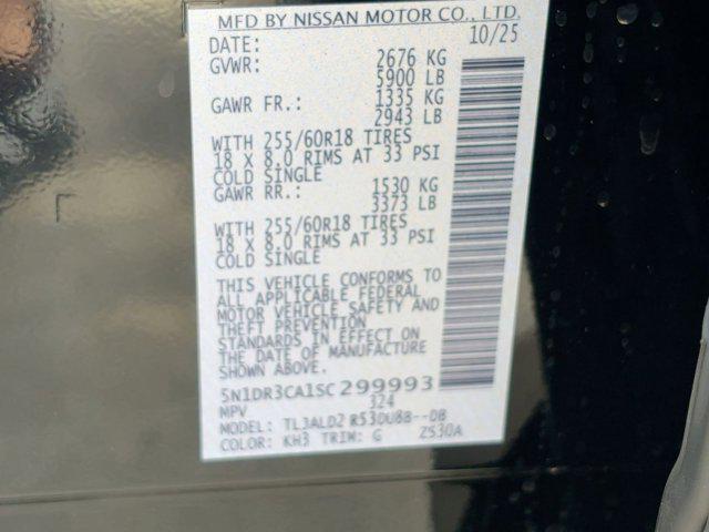 new 2025 Nissan Pathfinder car, priced at $37,491