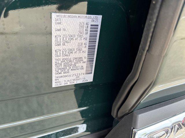 new 2025 Nissan Pathfinder car, priced at $45,591