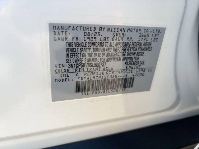 new 2025 Nissan Kicks car, priced at $22,021