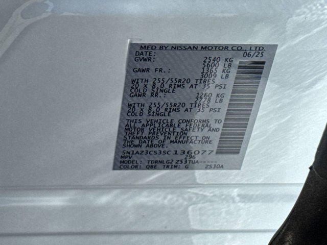 new 2025 Nissan Murano car, priced at $37,992