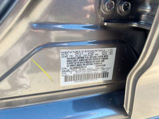 new 2025 Nissan Sentra car, priced at $20,291