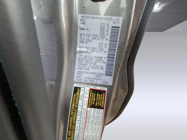 new 2026 Nissan Frontier car, priced at $32,891