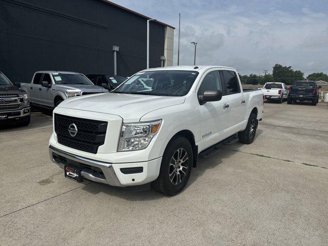 used 2021 Nissan Titan car, priced at $22,999