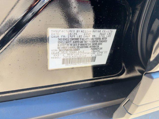 new 2025 Nissan Kicks car, priced at $21,821