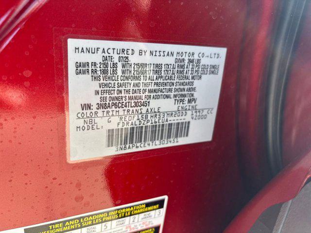 new 2026 Nissan Kicks car, priced at $23,521