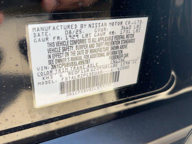 new 2025 Nissan Kicks car, priced at $22,431