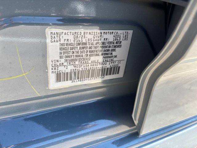 new 2025 Nissan Sentra car, priced at $25,291