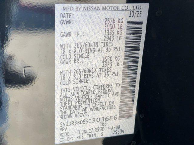 new 2025 Nissan Pathfinder car, priced at $36,991