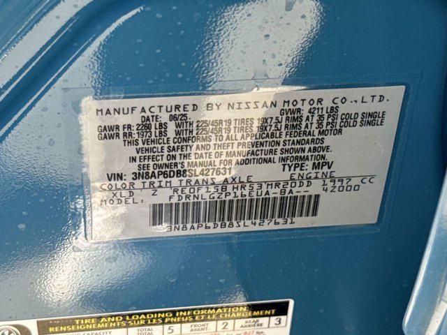 new 2025 Nissan Kicks car, priced at $26,492