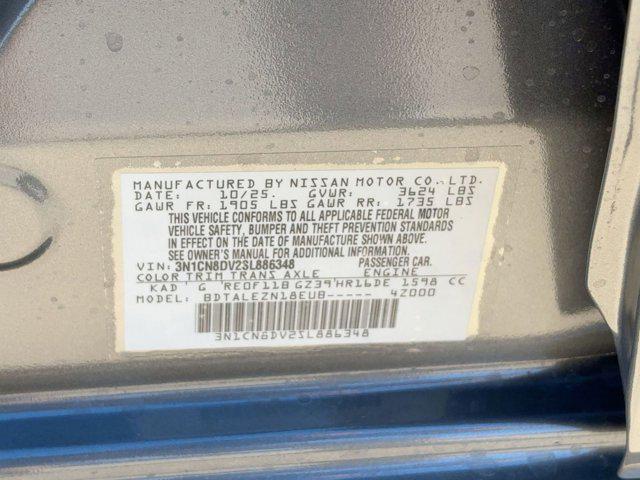 new 2025 Nissan Versa car, priced at $20,017