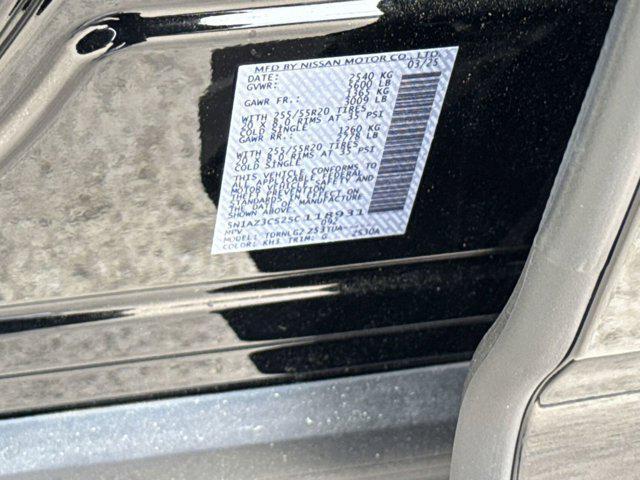 new 2025 Nissan Murano car, priced at $40,992