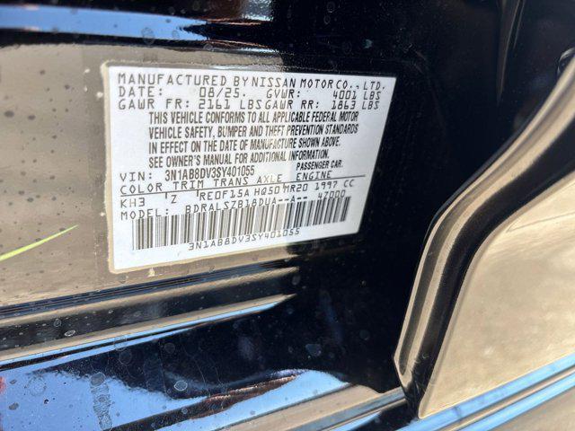 new 2025 Nissan Sentra car, priced at $24,991