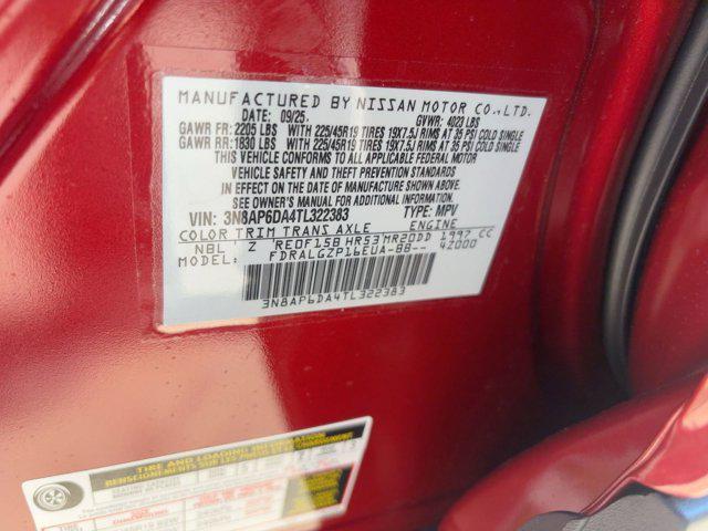 new 2026 Nissan Kicks car, priced at $27,041