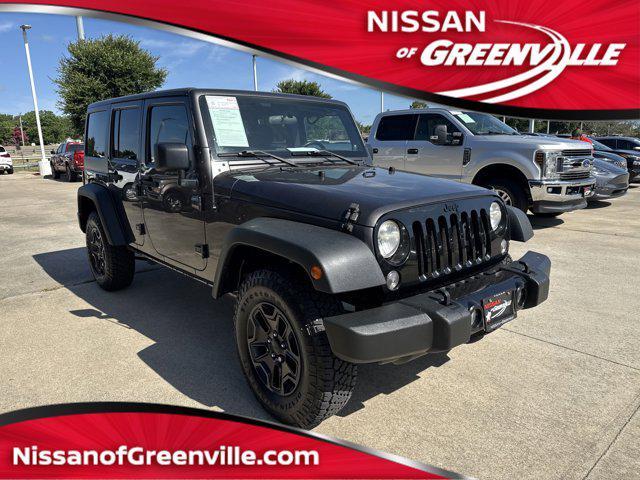 used 2014 Jeep Wrangler Unlimited car, priced at $16,999